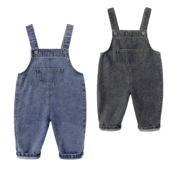 Jardineira Jeans Infantil